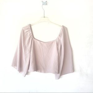 Wilfred bell sleeves top sz medium